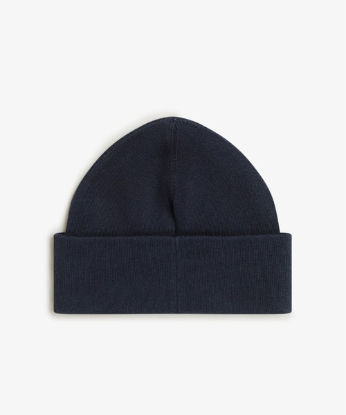 FRED PERRY（フレッドペリー）の「【ZOZO限定】Monogram Beanie／ブランドロゴモノグラムビーニー（ニットキャップ/ビーニー・メンズ・ネイビー・ONE SIZE）」の13枚目の写真