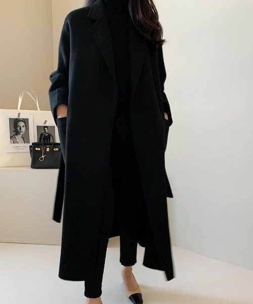 セール】ウエストマックロングチェスターコート（チェスターコート