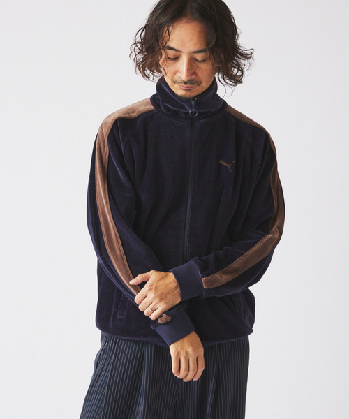 WEB限定追加》PUMA / プーマ 別注 ”T7” ベロア トラックジャケット