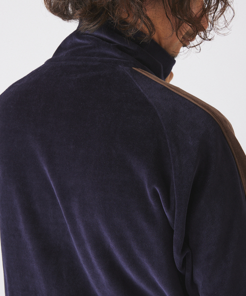 PUMA（プーマ）の「《WEB限定》PUMA / プーマ 別注 ”T7” ベロア トラックジャケット（その他トップス・メンズ・ネイビー・LARGE/X-LARGE）」の10枚目の写真