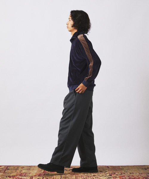 PUMA（プーマ）の「《WEB限定》PUMA / プーマ 別注 ”T7” ベロア トラックジャケット（その他トップス・メンズ・ネイビー・LARGE/X-LARGE）」の13枚目の写真