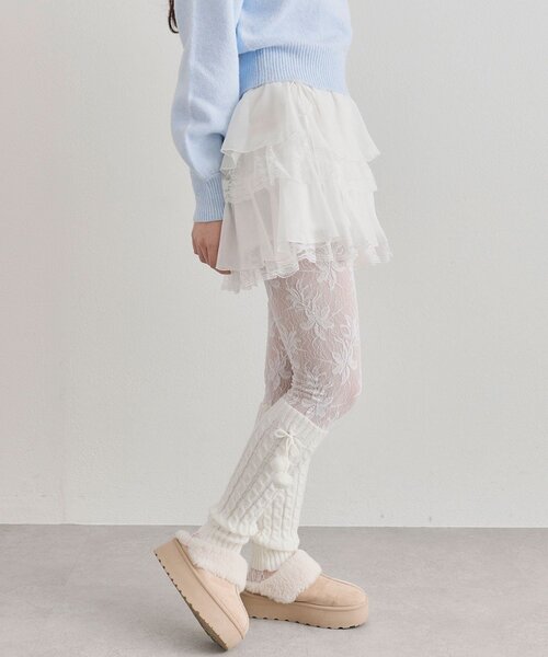 ラッフルティアードミニスカート（スカート）｜OLIVE des OLIVE