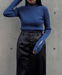 &g'aime | 【&ｇ'aime 】ベーシックリブタートルニット　Basic Rib Turtleneck Knit(ニット/セーター)