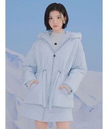 LILY BROWN（リリーブラウン）の「ジップボリュームコートワンピース