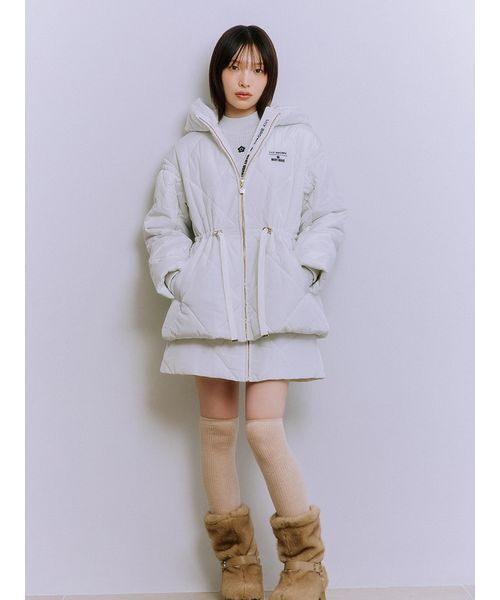 LILY BROWN×MARY QUANT】キルトダウンミドルコート（その他アウター