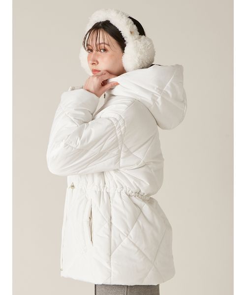 LILY BROWN×MARY QUANT】キルトダウンミドルコート（その他アウター