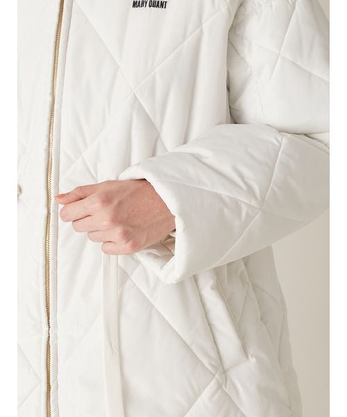 LILY BROWN（リリーブラウン）の「【LILY BROWN×MARY QUANT】クラシカルキルティングコート（その他アウター・レディース・ホワイト/ライトブルー/ブラック・F）」の17枚目の写真