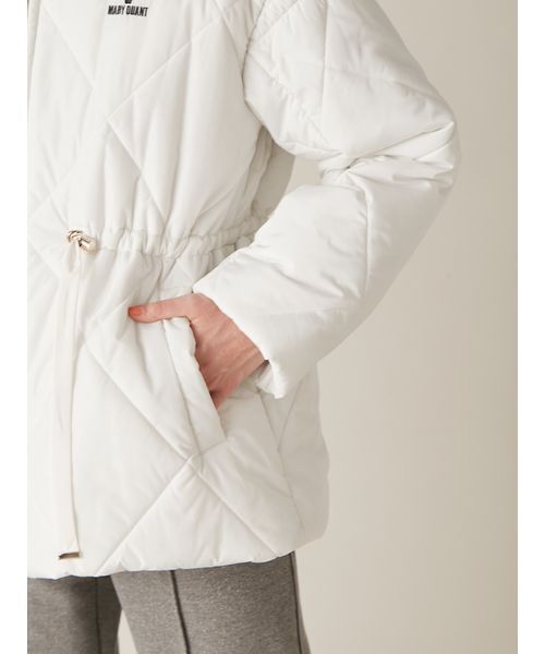 LILY BROWN（リリーブラウン）の「【LILY BROWN×MARY QUANT】クラシカルキルティングコート（その他アウター・レディース・ホワイト/ライトブルー/ブラック・F）」の18枚目の写真