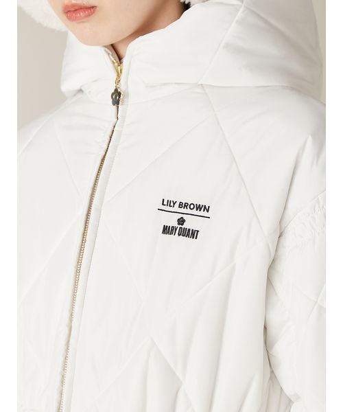 LILY BROWN（リリーブラウン）の「【LILY BROWN×MARY QUANT】クラシカルキルティングコート（その他アウター・レディース・ホワイト/ライトブルー/ブラック・F）」の21枚目の写真