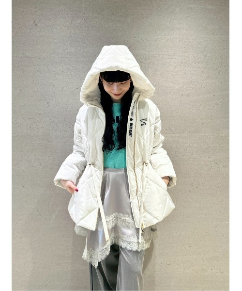 LILY BROWN（リリーブラウン）の「【LILY BROWN×MARY QUANT】クラシカルキルティングコート（その他アウター・レディース・ホワイト/ライトブルー/ブラック・F）」の21枚目の写真