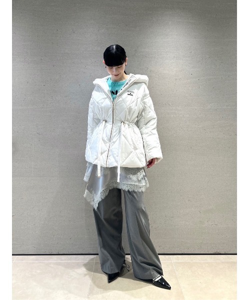 LILY BROWN（リリーブラウン）の「【LILY BROWN×MARY QUANT】クラシカルキルティングコート（その他アウター・レディース・ホワイト/ライトブルー/ブラック・F）」の22枚目の写真