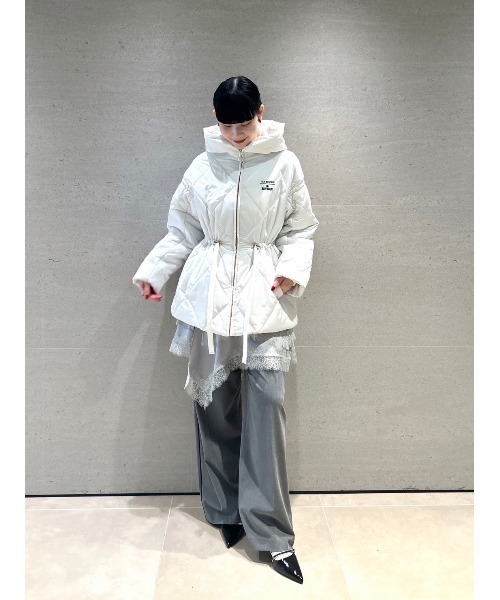 LILY BROWN×MARY QUANT】キルトダウンミドルコート（その他アウター