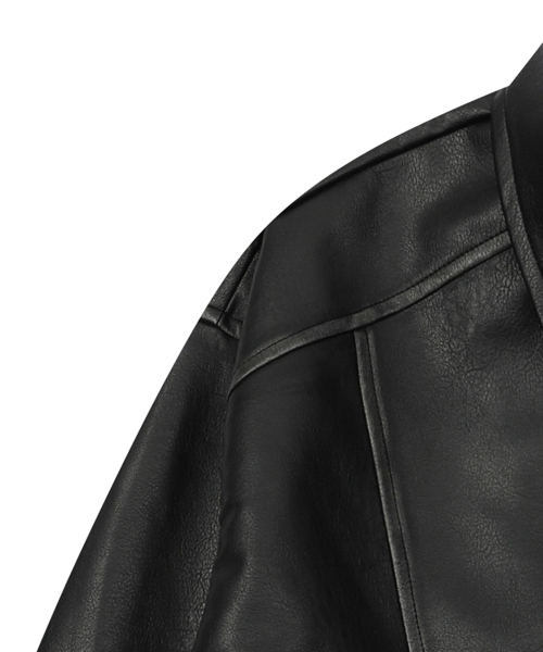 mucent レザージャケット セール】グロウヴィンテージウォッシングレザージャケット (ユニ