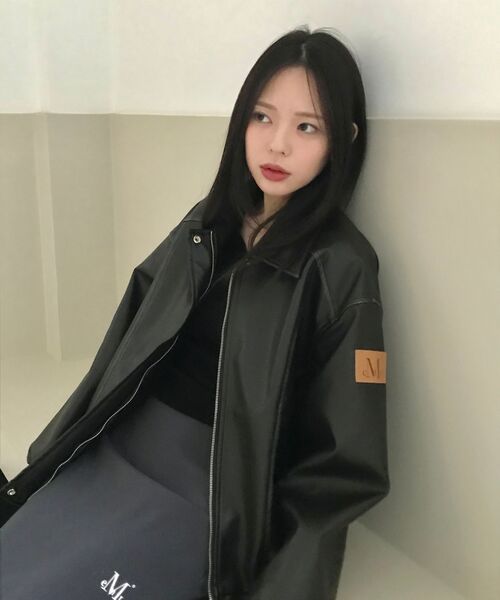 セール】グロウヴィンテージウォッシングレザージャケット (ユニ