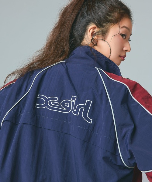 DOUBLE FACE REVERSIBLE JACKET（ナイロンジャケット）｜X-girl