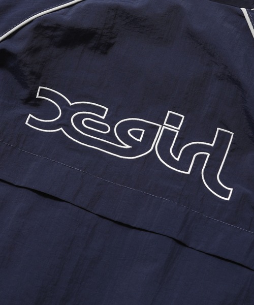 X-girl（エックスガール）の「DOUBLE FACE REVERSIBLE JACKET（ナイロンジャケット・レディース・ネイビー/ブラック・S/M）」の20枚目の写真