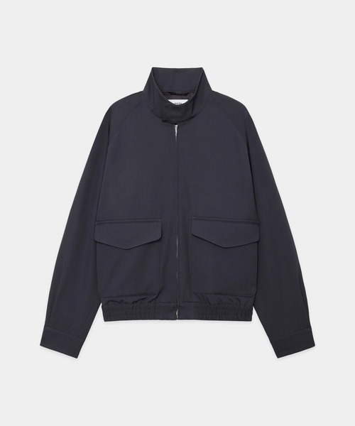 markaware(マーカウェア)の「【markaware/marka】ウールギャバワッシャータンブラー / ドッグイヤージャケット/DOG EAR JACKET(ブルゾン・メンズ・ブラック/グレー・1/2)」の9枚目の写真