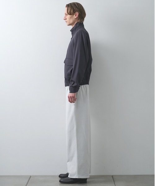 markaware(マーカウェア)の「【markaware/marka】ウールギャバワッシャータンブラー / ドッグイヤージャケット/DOG EAR JACKET(ブルゾン・メンズ・ブラック/グレー・1/2)」の14枚目の写真