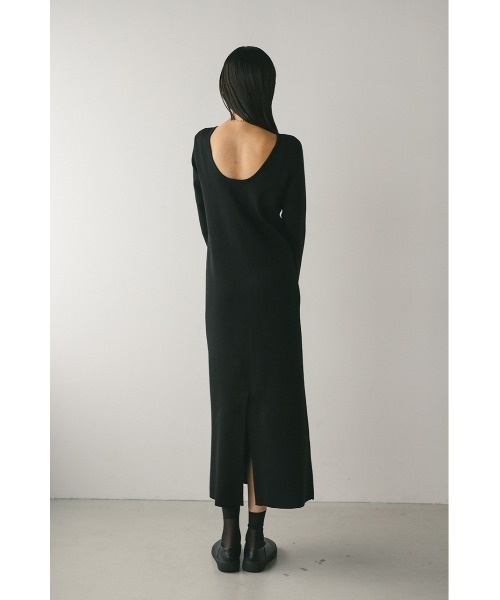 STYLEMIXER(スタイルミキサー)の「2ピースバルーンペプラムニットワンピース(ワンピース・レディース・ベージュ/マジェンタ/ブラック・SMALL/MEDIUM)」の14枚目の写真