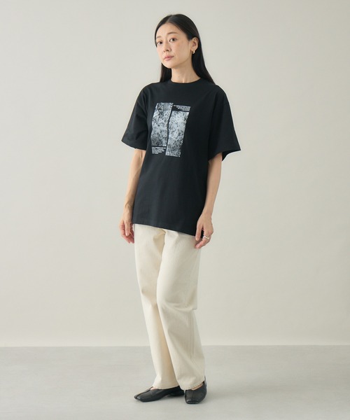 kuros'(クロス)の「【kuros'オリジナル】CROWD GRAPHIC TEE ユニセックス 綿100%(Tシャツ/カットソー・メンズ・ホワイト/ブラック・MEDIUM/LARGE)」の22枚目の写真