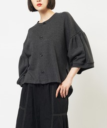gomme | ギャザースリーブカーディガン(カーディガン/ボレロ)