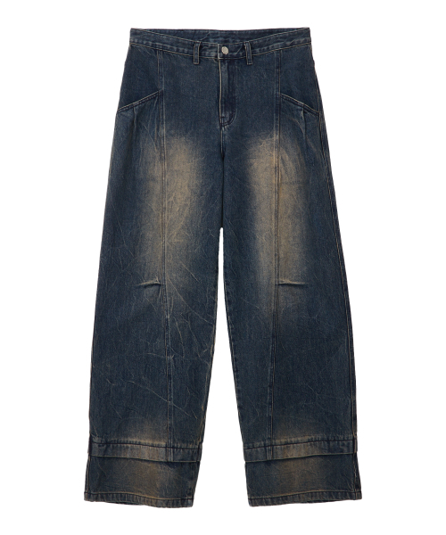 MIDSUN(ミッドサン)の「Dirt Distance Jeans-Dirt Blue(デニムパンツ・レディース・その他・MEDIUM/LARGE/X-LARGE)」の1枚目の写真
