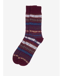 Barbour（バブアー）の「Boyd フェアアイル ソックス（ソックス/靴下）」