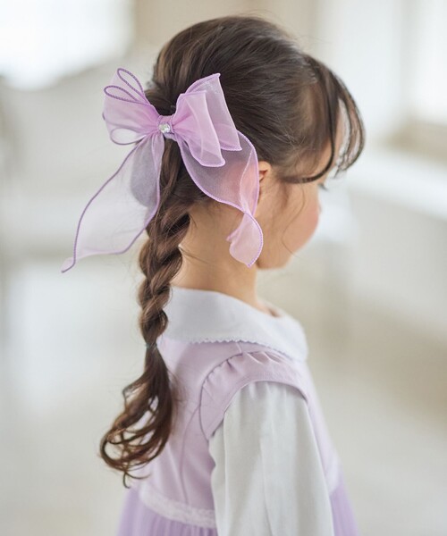 ANY（エニィ）の「【KIDS雑貨】ポニー 白ハート（ヘアゴム）」 - WEAR