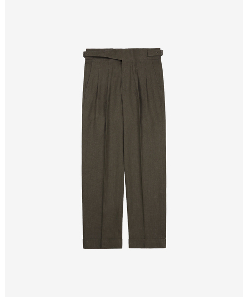 8s Linen Gurkha Trousers (Brown)