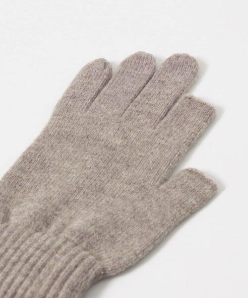 URBAN RESEARCH DOORS（アーバンリサーチドアーズ）の「カットオフニットグローブ（手袋・メンズ・ブラック/ベージュ・-）」の12枚目の写真