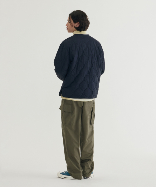 COVERNAT（カバーナット）の「ショートキルティングジャケット ダークネイビー（ダウンジャケット/コート・メンズ・その他・X-SMALL/SMALL/MEDIUM/LARGE/X-LARGE/XX-LARGE）」の6枚目の写真