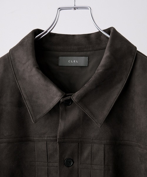 CLEL】Double Tech Fade Trucker Design Shirt / ダブルテックフェード