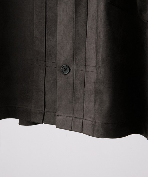 CLEL】Double Tech Fade Trucker Design Shirt / ダブルテックフェード