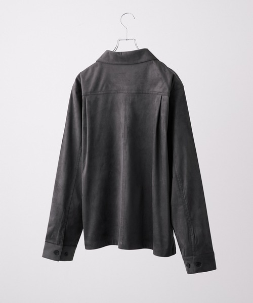 CLEL】Double Tech Fade Trucker Design Shirt / ダブルテックフェード