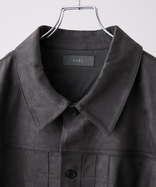 CLEL】Double Tech Fade Trucker Design Shirt / ダブルテックフェード