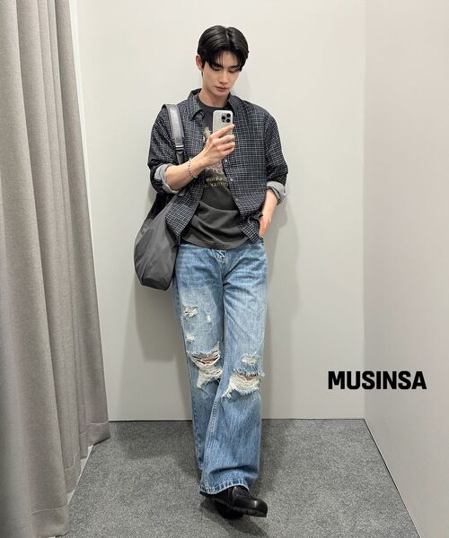 HAH ARCHIVE（ハーアーカイブ）の「[Hosu Edition] All-Rounder Crossbody Bag (Grey)（メッセンジャーバッグ・メンズ・その他・FREE）」の3枚目の写真