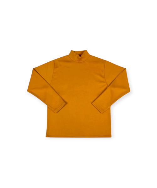 BORN SLIPPY(ボーンスリッピー)の「Soft Fleece Half Turtle Neck Knit (Yellow)(Tシャツ/カットソー・レディース・その他・FREE)」の3枚目の写真