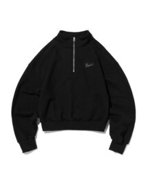 HALF ZIP UP [BLACK]
