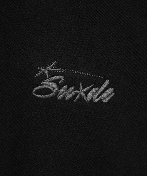 suade（スエード）の「HALF ZIP UP [BLACK]（スウェット・レディース・その他・FREE）」の4枚目の写真