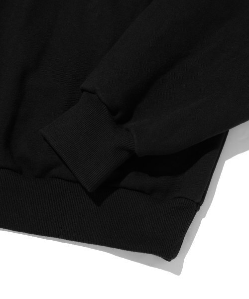 suade（スエード）の「HALF ZIP UP [BLACK]（スウェット・レディース・その他・FREE）」の5枚目の写真