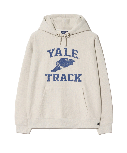 YALE(イェール)の「ヘビーウェイトトラックウィングシューズフード_オートミール(パーカー・レディース・その他・LARGE/X-LARGE/SMALL/MEDIUM)」の1枚目の写真