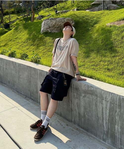 OGARP(オガープ)の「Nylon Utility Shorts Darknavy(その他パンツ・レディース・ダークネイビー・1/3/2)」の2枚目の写真