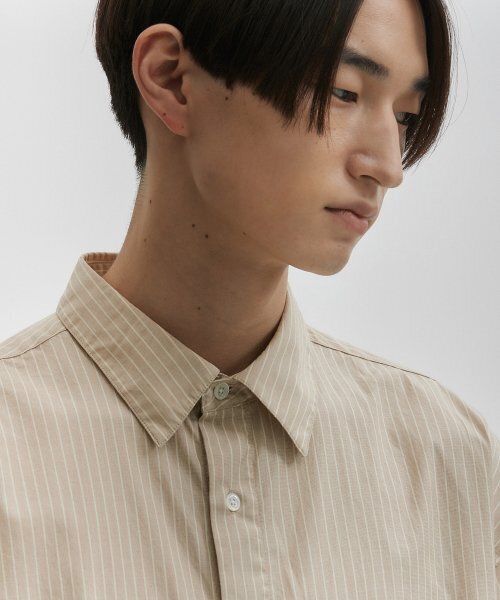 BLANKROOM(ブランクルーム)の「ストライプシャツ (KUWAMURAファブリック)_BAZIRAK(シャツ/ブラウス・レディース・その他・1/2/3/4)」の5枚目の写真