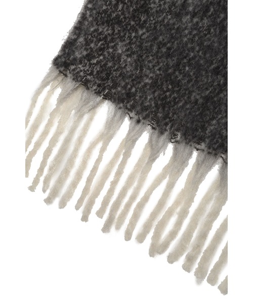 ALEXIA STAM(アリシアスタン)の「Logo Scarf /ASロゴマフラー(マフラー・レディース・レッド/グレー/ブラック・FREE)」の14枚目の写真