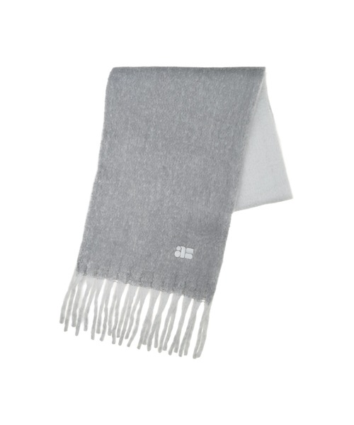 ALEXIA STAM(アリシアスタン)の「Logo Scarf /ASロゴマフラー(マフラー・レディース・レッド/グレー/ブラック・FREE)」の17枚目の写真