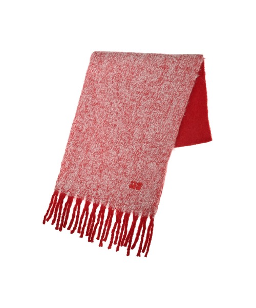ALEXIA STAM(アリシアスタン)の「Logo Scarf /ASロゴマフラー(マフラー・レディース・レッド/グレー/ブラック・FREE)」の21枚目の写真