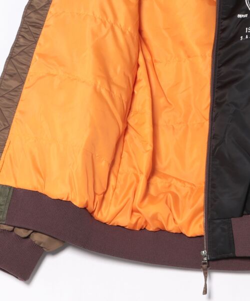 CUBE SUGAR(キューブシュガー)の「CUBE SUGAR/キューブシュガー 中綿ナイロン MA-1(MA-1・レディース・その他1・FREE)」の13枚目の写真