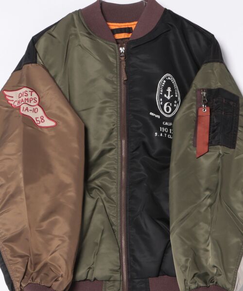 CUBE SUGAR(キューブシュガー)の「CUBE SUGAR/キューブシュガー 中綿ナイロン MA-1(MA-1・レディース・その他1・FREE)」の14枚目の写真