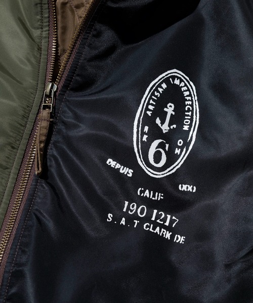 CUBE SUGAR(キューブシュガー)の「CUBE SUGAR/キューブシュガー 中綿ナイロン MA-1(MA-1・レディース・その他1・FREE)」の3枚目の写真