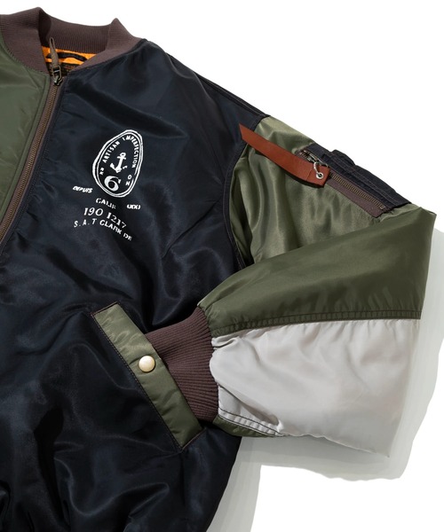 CUBE SUGAR(キューブシュガー)の「CUBE SUGAR/キューブシュガー 中綿ナイロン MA-1(MA-1・レディース・その他1・FREE)」の7枚目の写真